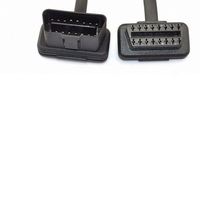 OBDII OBD2 M to 2F Y Cables Splitter Extension Connector OBD 2 M to 2F 16 Pin Male to Dual Female Extension Cable