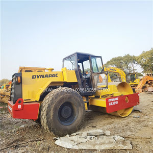 <b>Used</b> 10 Ton DYNAPAC CA251D Single Steel Vibratory <b>Road</b> <b>Roller</b> Construction Equipment with Motor Engine Core Components for Sale - Product Image 1