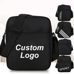 Custom Casual Logo Men's Messenger bags Small Cross Body Unisex Outdoor Shoulder Tool Bag For Men Designer Bags