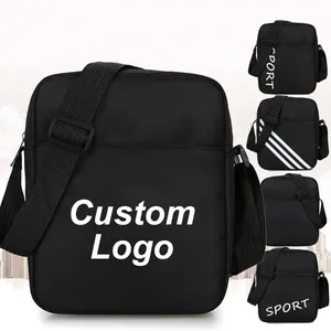 Custom Casual Logo Men's Messenger Bags Small Cross Body Unisex Outdoor Shoulder Tool Bag For Men Designer Bags