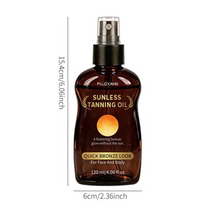 Babaria 100ml Crema Solare Effetto Luminoso con Olio Erboristico Crema <span class=keywords><strong>Abbronzante</strong></span> per il Corpo - Product Image 2
