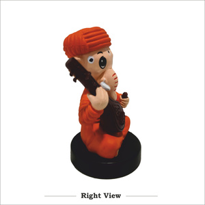 Sitting Ganesh Ji Bobblehead Dashboard Idol Resin Spiritual Car Dashboard Decoration Hindu Decorative <b>Statue</b> for Office Decor - Product Image 2