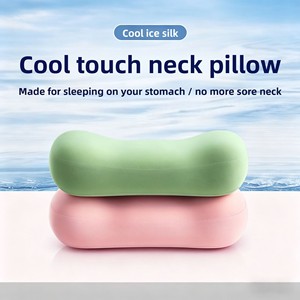 Ultimate Memory <b>Foam</b> Nap Pillow <b>for</b> Office Lunch Break-Multi-Functional Cooling Milk Cotton Belly <b>Shape</b> Support - Product Image 2