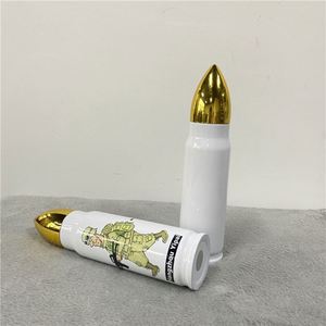 Outdoor Sports White Blank Diy Transfer 17 Oz Sublimation Bullet Water <b>Bottle</b> for Heat Press Printing - Product Image 1