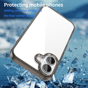 เคสโทรศัพท์อะคริลิคใสสูงสำหรับ <span class=keywords><strong>iPhone</strong></span> 16 PRO MAX อุปกรณ์เสริมโทรศัพท์มือถือ<span class=keywords><strong>กัน</strong></span><span class=keywords><strong>กระแทก</strong></span>เคสโทรศัพท์ <span class=keywords><strong>iPhone</strong></span> 17 16 15 - Product Image 3