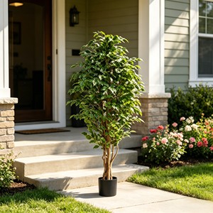 Artificial Green Mini Banyan <b>Trees</b>-Direct Factory Wholesale at Competitive Prices - Product Image 3