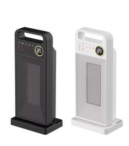 المحمولة لهب سخانات كهربائية 110V Aquecedores دي Ambiente منفذ الموقت الفضاء التحكم عن بعد مع مروحة Ptc سخان من السيراميك - Product Image 1