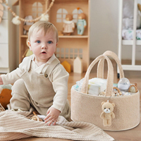 Panier à couches pour bébé KUYUE, panier de douche pour bébé pour les garçons ou les filles nouveau-nés, pour les bébés nouveau-nés et les essentiels pour bébés