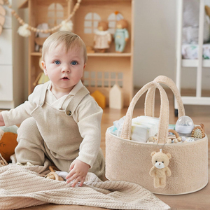 Panier à couches pour bébé KUYUE, panier de douche pour bébé pour les garçons ou les filles nouveau-nés, pour les bébés nouveau-nés et les essentiels pour bébés - Product Image 2