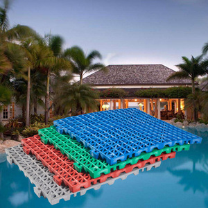 Alfombrilla antideslizante perforada de PVC para piscina, alfombrilla entrelazada para ducha, cocina, baño, inodoro - Product Image 4