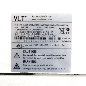 Variateur de fréquence VLT Automation Drive 1.5KW 131B1383 FC-301P1K5T4E20H2XXXXXXSXXXXA0BXCXXXXDX - Product Image 3