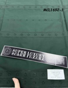 Tessuto in cotone pesante <span class=keywords><strong>di</strong></span> alta qualità con pizzo Voile svizzero 2026, ricamo floreale africano - Product Image 4