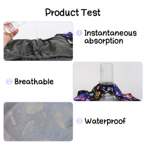 Fabrication et vente <span class=keywords><strong>de</strong></span> couches réutilisables lavables en tissu à ajustement personnalisé <span class=keywords><strong>de</strong></span> produits réutilisables pour bébés pendant la <span class=keywords><strong>nuit</strong></span> <span class=keywords><strong>de</strong></span> couches lavables avec insert - Product Image 4