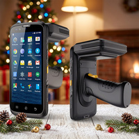 Lecteur-graveur RFID UHF portable robuste Android rechargeable 4+64 Go, portée de 2 mètres, 865-868/902-928 MHz
