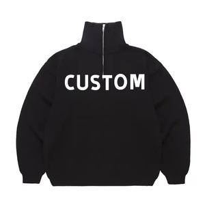 เสื้อสเวตเตอร์แบบสวมศีรษะมีซิปรูดซิปผ้าเฟรนช์เทอร์380gsm มีฮู้ดแบบกราฟิกสำหรับผู้ผลิตโลโก้ออกแบบได้ตามต้องการ - Product Image 2