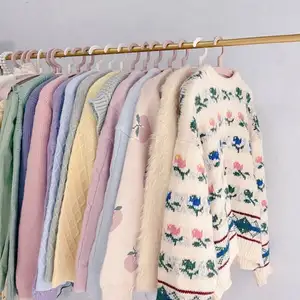 Koreanischer Stil Mixed Size Sweater Damen bekleidung Clearance Großhandel Inventar Herbst und Winter Damen Strickwaren Stock Apparel