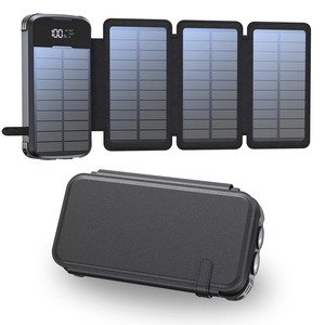 Fabricant de batteries externes solaires pliables OEM, portables, avec charge rapide USB C, pour l'extérieur - Product Image 2