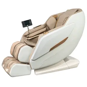 Nieuwe Ai Voice Control Voet Roller Massage Taille Kuit Verwarming 3d Zero Gravity Full Body Sl Track Bank Massagestoel