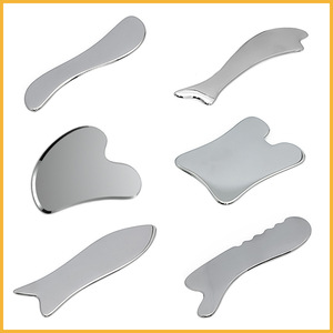 Großhandel Medizinisches Metall <span class=keywords><strong>Gua</strong></span> <span class=keywords><strong>Sha</strong></span> für Gesicht Augen zurück Schönheit Fisch geformte Edelstahl kratzen <span class=keywords><strong>Gua</strong></span> <span class=keywords><strong>Sha</strong></span> Board - Product Image 2