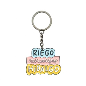 Llavero Personalizado al por Mayor con Forma de Corazón, Creativo, Chapado en Oro y Lacado, para Regalos Promocionales - Product Image 3