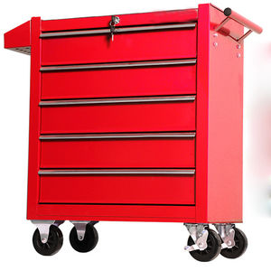 Luxury Salon <strong>Hand</strong>-pushed Seven-<strong>drawer</strong> Tool Cart Durable Hardware Toolbox Multi Function Storage Mobile Cabinet - Product Image 6