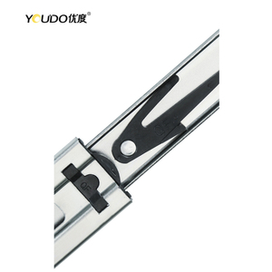 Youdo 45mm Telescopic kênh bình thường ngăn kéo <span class=keywords><strong>Slide</strong></span> 3 lần bóng mang ngăn kéo RUNNERS phụ kiện đồ nội thất - Product Image 5