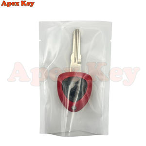 Coque de clé à distance de remplacement neuve de haute qualité, 3 boutons, rouge, ABS, avec démarrage à distance pour Ferrari F430, lame non taillée, logo - Product Image 6