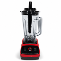 2200W Zware Industriële Blender 5L Hoge Snelheid 6-Blads Roestvrij Staal voor Café Bubble Tea Shop CB CE