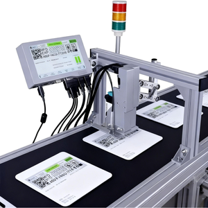 Imprimante à jet d'encre TIJ en ligne T220-1, machine de codage par lots de codes-barres industriels, date d'expiration QR, code dynamique GS1, emballage flexible - Product Image 1