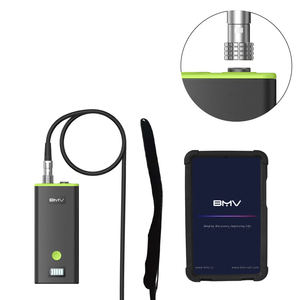 Système d'échographie vétérinaire portable BMV noir et blanc pour équidés et bétail, sonde rectale linéaire, cheval, IP67, anti-poussière, multi-sondes 7-en-1 - Product Image 1