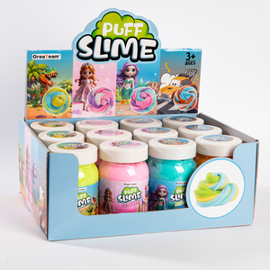 Bán Buôn 4 Loạt Phun Slime Đầy Màu Sắc Căng Mềm Slime Ice Cream Cầu Vồng Đám Mây Slime Cảm Giác Giáo Dục Đồ Chơi Cho Trẻ Em - Product Image 4