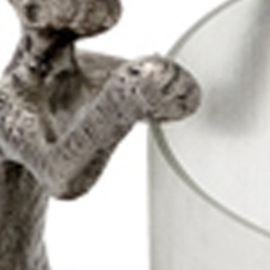 HMS 10 \ "vetro argento arrampicata uomo uragano portacandele eleganti barattoli e lanterne - Product Image 6