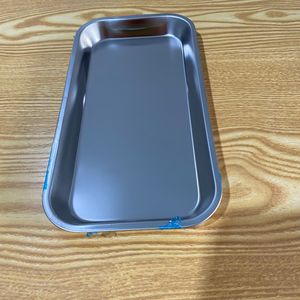 Plateau carré en acier inoxydable 304, style simple, pour servir des sauces, de l'eau ou des desserts (référence 201301) - Product Image 4