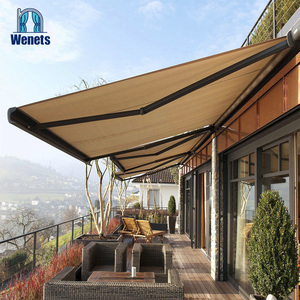 Không thấm nước Tây Ban Nha ngoài trời cơ giới đầy đủ Cassette <span class=keywords><strong>Retractable</strong></span> mái hiên với LED <span class=keywords><strong>Retractable</strong></span> mái pergola - Product Image 5