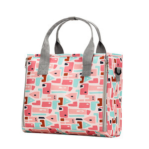 Bolsa de Mano Multifuncional Portátil de Gran Capacidad con Diseño a Cuadros de Algodón, Nueva Bolsa Maternal y para Bebé <span class=keywords><strong>2022</strong></span> con Localizador de Bebé - Product Image 5