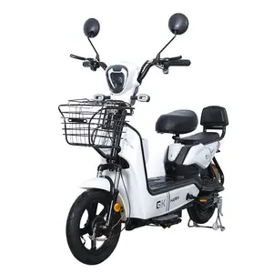 Wholesale For Sale Hot Sales Cheap Battery Powered Electric Bicycles 48V 350W 500W City Leisure Bicycles Commuting Vehicle