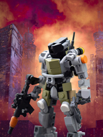 GoldMoc Movie Mech Robot Jouet MOC-94380 Réponse Rapide Costume Personnage Figure Modèle Blocs de Construction Jouet