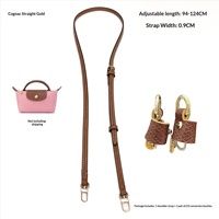 PU Crossbody Omuz Askısı Mini Dumpling postacı çantası için Avrupa-Amerikan Retro Tarzı Ayarlanabilir Astar Aksesuar Seti