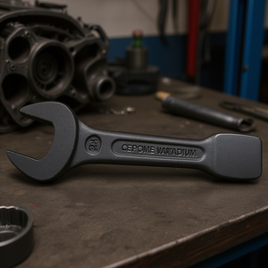 Fervi Open End Wrench Chrome Vanadium 10mm Automotive Repair <b>Tool</b> - Product Image 3