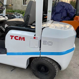 รถยกดีเซลขนาดใหญ่5T 3M 2020-2024 TCM ใช้เครื่องจักรก่อสร้างทางวิศวกรรมที่ใช้สำหรับโครงการเคลื่อนย้ายดิน - Product Image 6