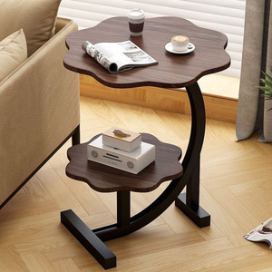 Modern <strong>Mini</strong> Round <strong>Side</strong> <strong>Table</strong> for Living Room and Dining for Small Home Apartment Coffee <strong>Table</strong> with Bed Design - Product Image 5