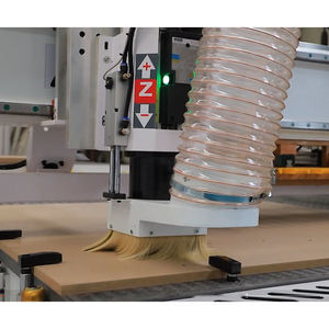 Máquina de enrutador CNC de husillo ATC de cambio automático de herramientas con motor central y componentes de engranaje para enrutamiento de trabajo de madera de muebles - Product Image 6