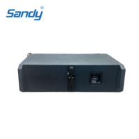 Vente directe usine Sandy Audio Enceinte Line Array passive bidirectionnelle double 12 pouces en contreplaqué de bouleau 1000W pour sonorisation professionnelle extérieure