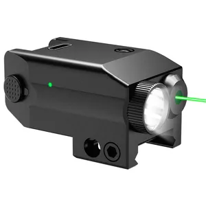 Jagd Green Laser Dot Taschenlampe Combo Green Dot Laser Visier Zielfernrohr Reflex Zielfernrohr mit 20mm Halterung