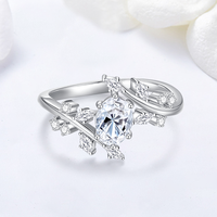 Bague en argent S925 en gros, bague simple pour femme, ensemble de bagues pour les doigts, zircone, mode Mori, bague de luxe