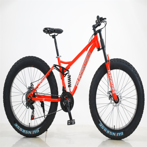 Vélo de saleté de montagne adulte à vitesse variable populaire bon pour l'exercice gros pneu et roue fourche en alliage d'aluminium 21 vitesses - Product Image 6