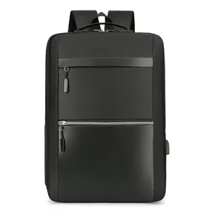 Custom Outdoor Logo Fashion Oxford Reflective Laptop Backpack Waterproof Security Backlit Backpack