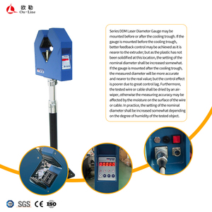 Trực tuyến DDM-50XY 0.1-48 Mét dây đồng không tiếp xúc xy trục Laser đường kính đo cho máy đùn dây chuyền sản xuất đồng hồ đo sản phẩm - Product Image 2