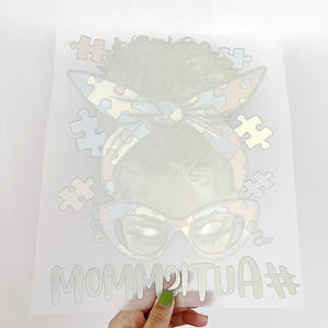 Personalizado para DTF Plastisol Vinil Ferro Impresso Projetos Fábrica Aquecido Pressionado Tela Impressa <span class=keywords><strong>PET</strong></span> Heat Transfer para Impermeável - Product Image 3