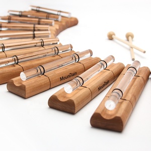 <span class=keywords><strong>Campane</strong></span> Tibetane Artigianali in Quarzo di Montagna 432/440Hz per Chakra, Rilassamento, <span class=keywords><strong>Meditazione</strong></span>, Yoga, Terapia del Suono, in Legno Premium - Product Image 4